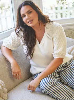 Belle Isle Puff Sleeve Sweater | Torrid (US & Canada)