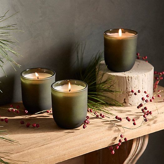 Illume Winter Candles, Set of 3 | Terrain