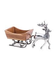 16in Reindeer Sleigh Serving Bowl | Home | T.J.Maxx | TJ Maxx