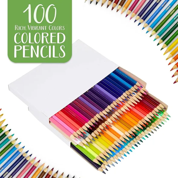 Crayola Adult Colored Pencils, 100 Count product image from the verified GPgrows LTK collection