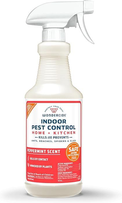 Wondercide - Indoor Pest Control Spray for Home and Kitchen - Ant, Roach, Spider, Fly, Flea, Bug ... | Amazon (US)