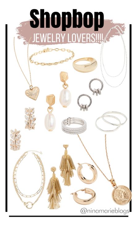 #shopbop #jewelry #giftguide #holiday #goldjewlery #silverjewelry #giftideas 

#LTKCyberweek #LTKHoliday #LTKunder100