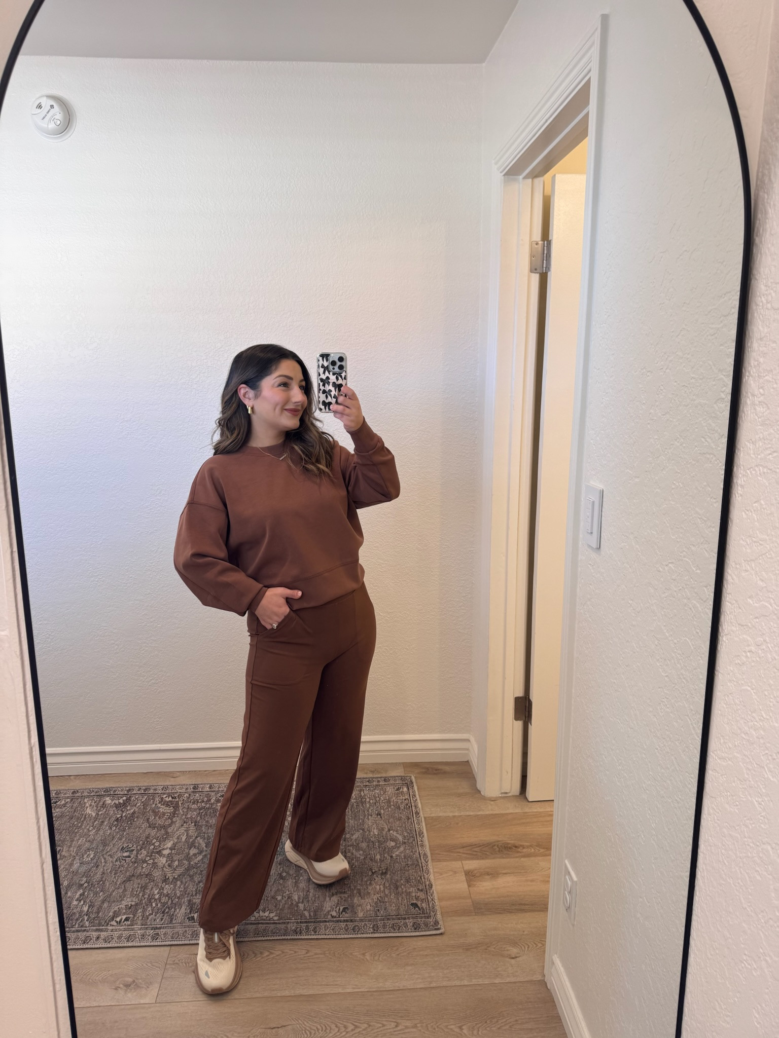 I love this set so much! The pants come in multiple lengths and are petite friendly! Plus stretchy and have nice compression in the waist! And the sweatshirt is insanely soft look alike! 

Size small! 5'0" 140lbs



#LTKPetite #LTKFindsUnder50 #LTKActive