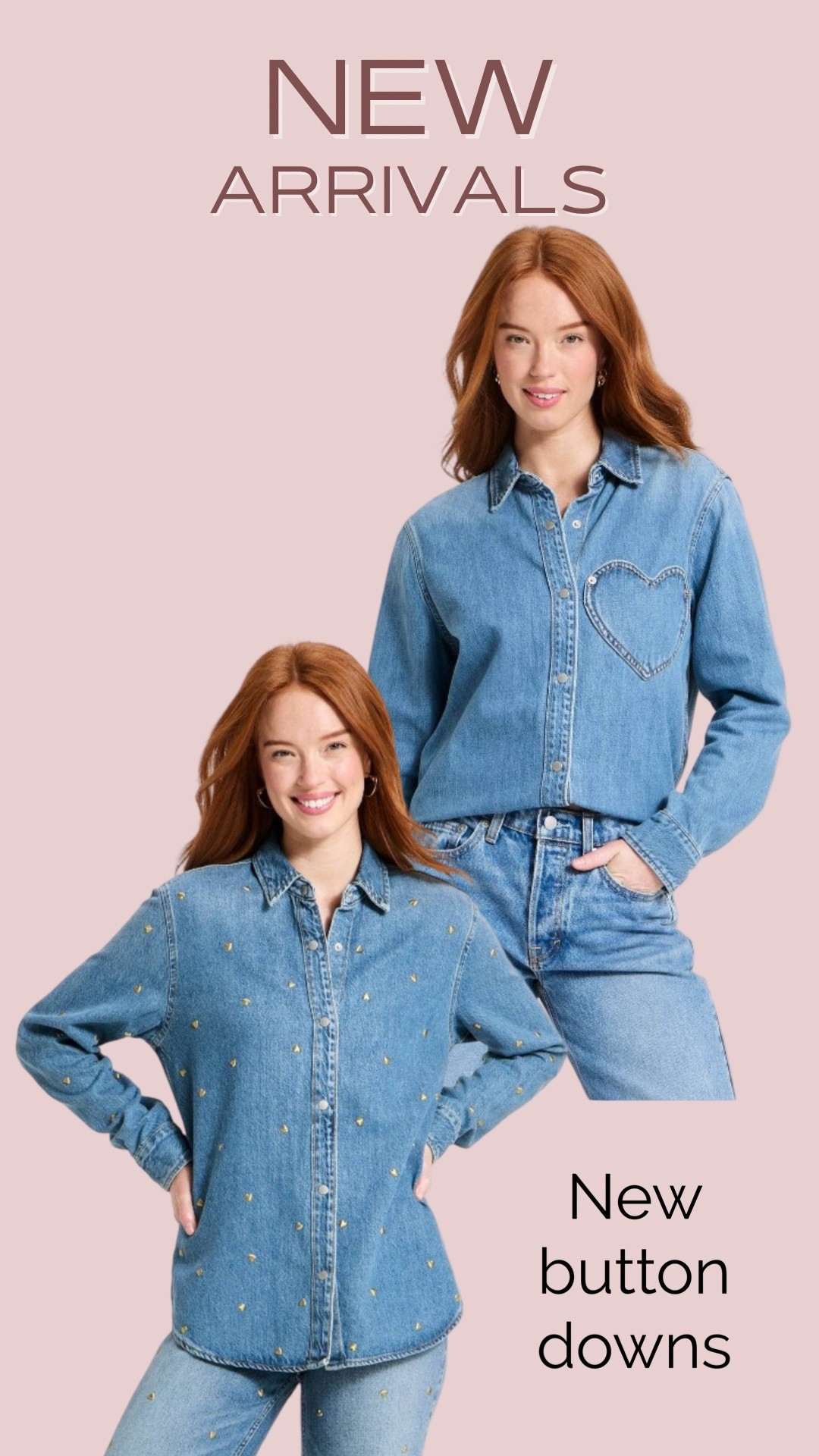 The cutest new button downs 

#LTKootd #LTKPlusSize #LTKMidsize