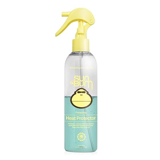 Sun Bum Protecting Heat Protector Spray - Heat Protectant Hair Spray - Frizz Control - Sulfate Fr... | Amazon (US)