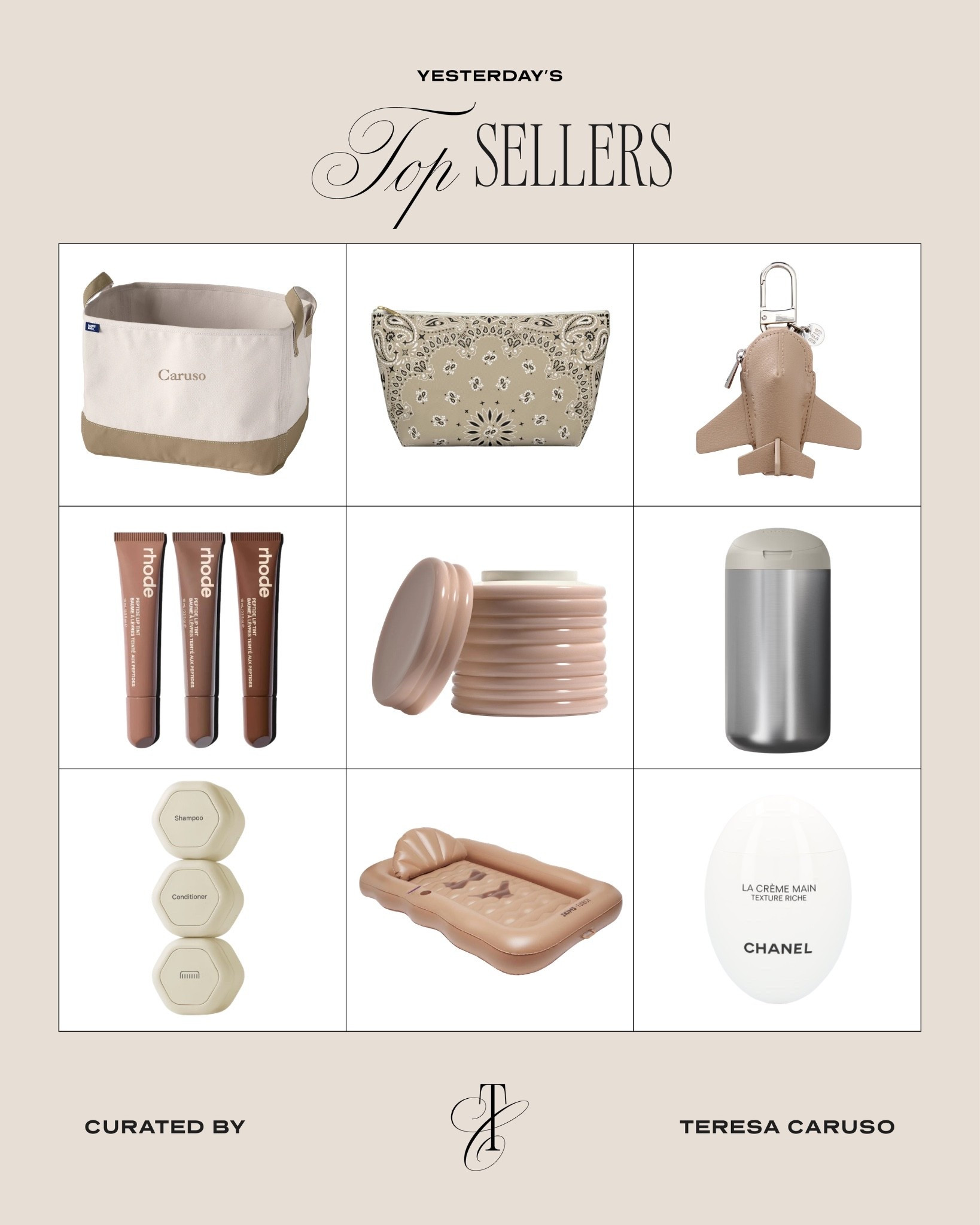 Yesterday’s top sellers

#LTKHome #LTKTravel #LTKBeauty