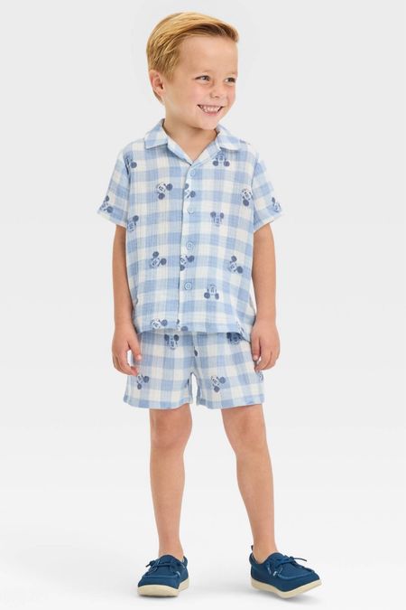 Mickey Mouse gingham set from target

#LTKbaby #LTKkids #LTKSpringSale