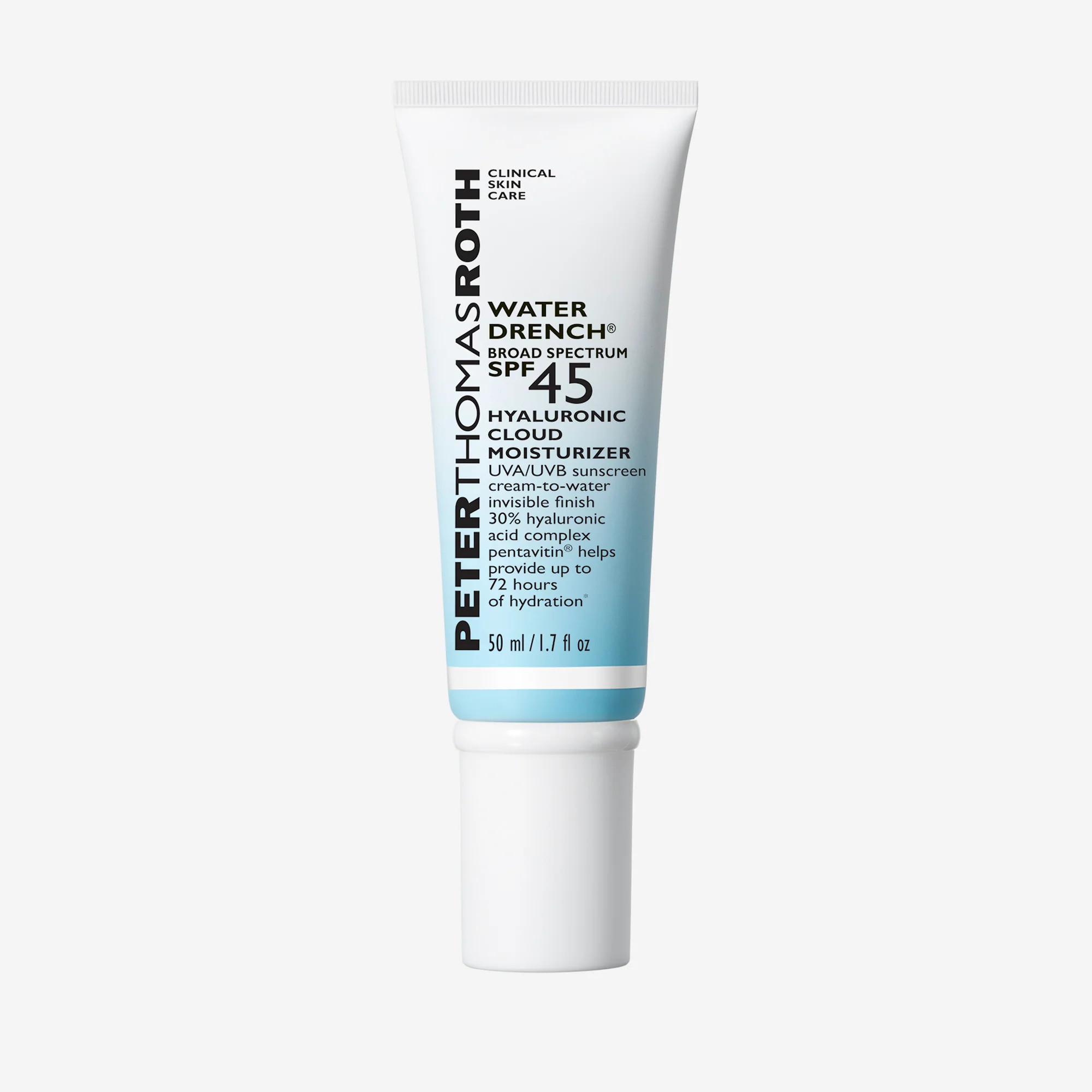 Water Drench Broad Spectrum SPF 45 Hyaluronic Cloud Moisturizer|1.7 fl | Peter Thomas Roth Labs