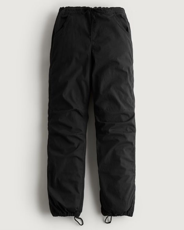 Women's Adjustable Rise Baggy Parachute Pants | Women's | HollisterCo.com | Hollister (US)