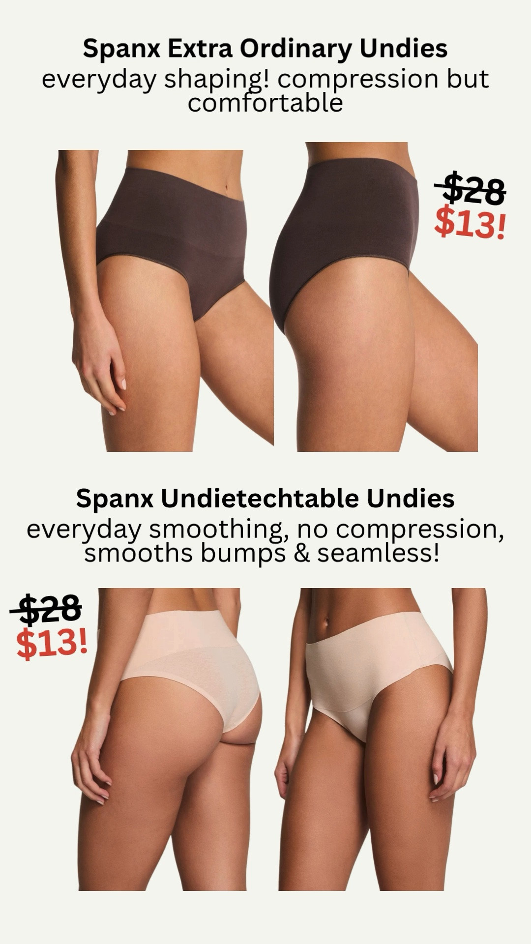 My all time favorite undies on sale! I do a size L in both :) size up!

#LTKSaleAlert #LTKMidsize #LTKActive