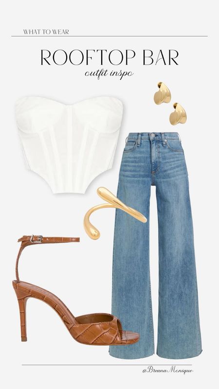 What to Wear: Cocktails on a Rooftop Bar | Girls Night Out | Jeans and Corset Top

#LTKShoeCrush #LTKSeasonal #LTKStyleTip