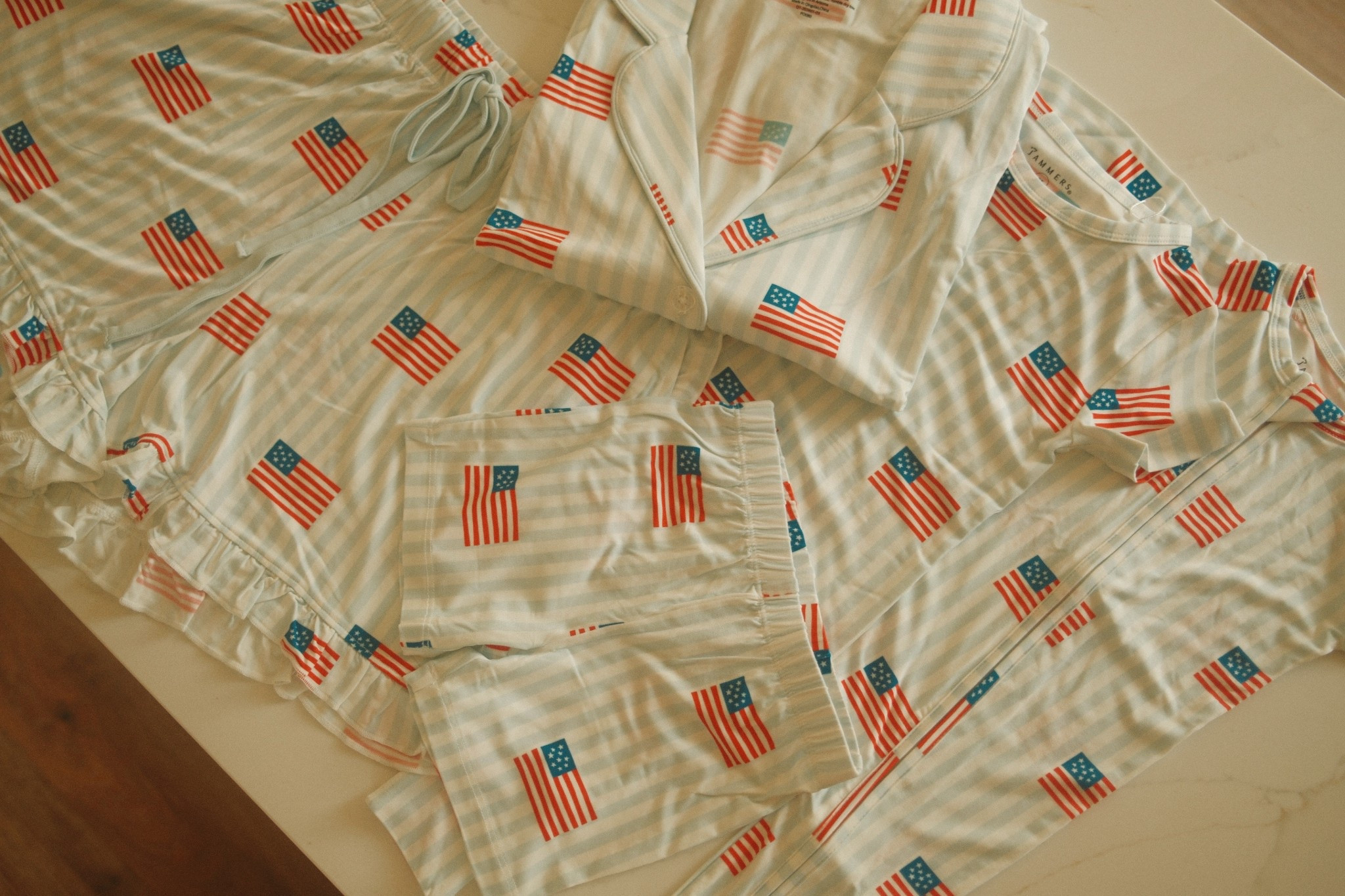 The softest matching Jammie’s to wear with the boys!! I CANT WAIT to wear these all summer long 🩵🇺🇸

Code: AMERICANA10 