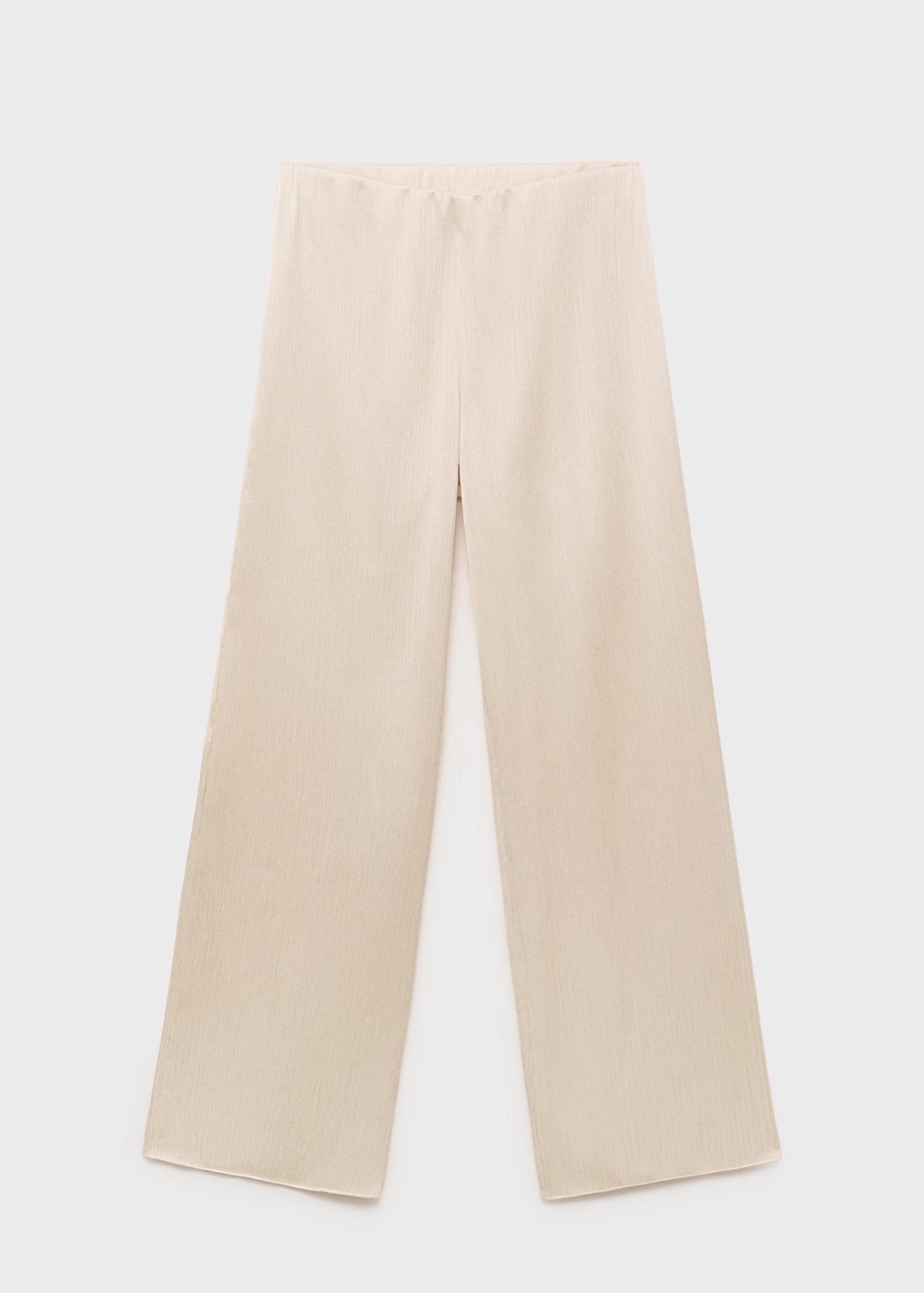 Pleated pants with elastic waist | Mango (US/MX/AU)