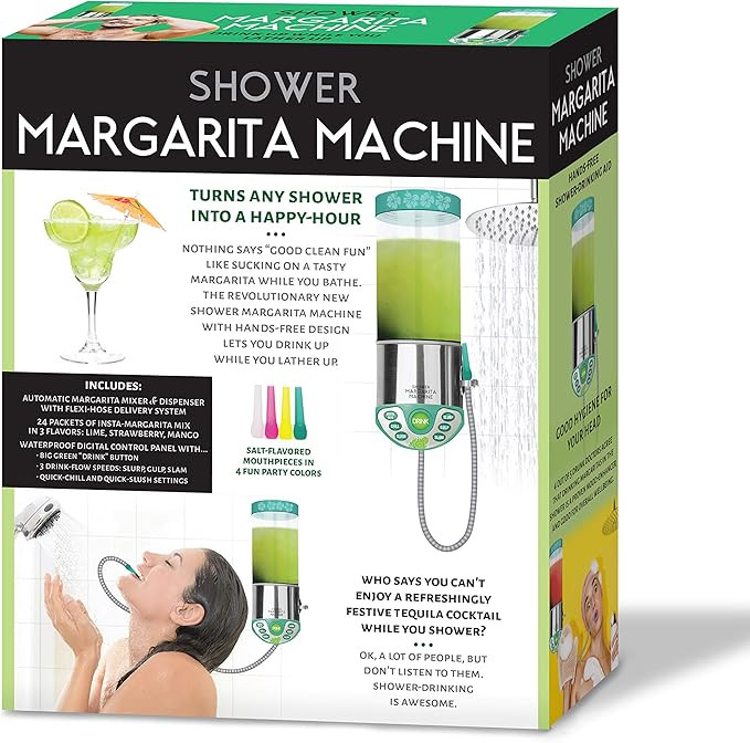 Prank Gift Box "Shower Margarita Machine" - Perfect Gag Gift and Funny White Elephant Idea | Amazon (US)