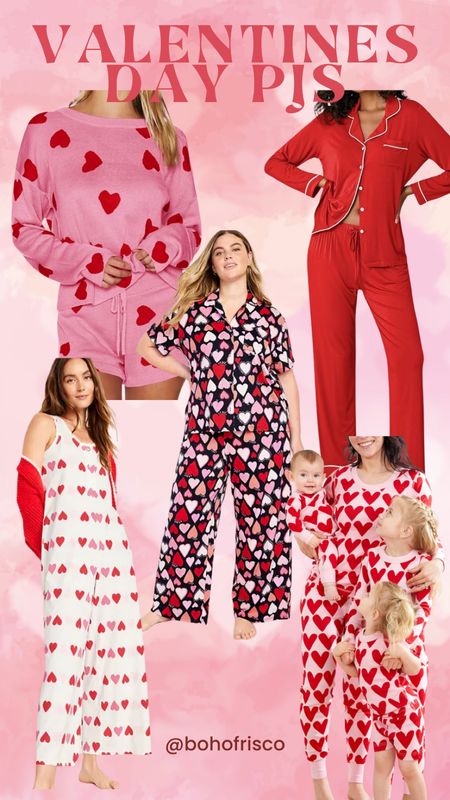 Valentine’s Day Pajamas for women! Cute pjs make a good gift for yourself or a galentine! Red and pink, old navy, plus size, mid size 

#LTKSeasonal #LTKmidsize #LTKfindsunder50