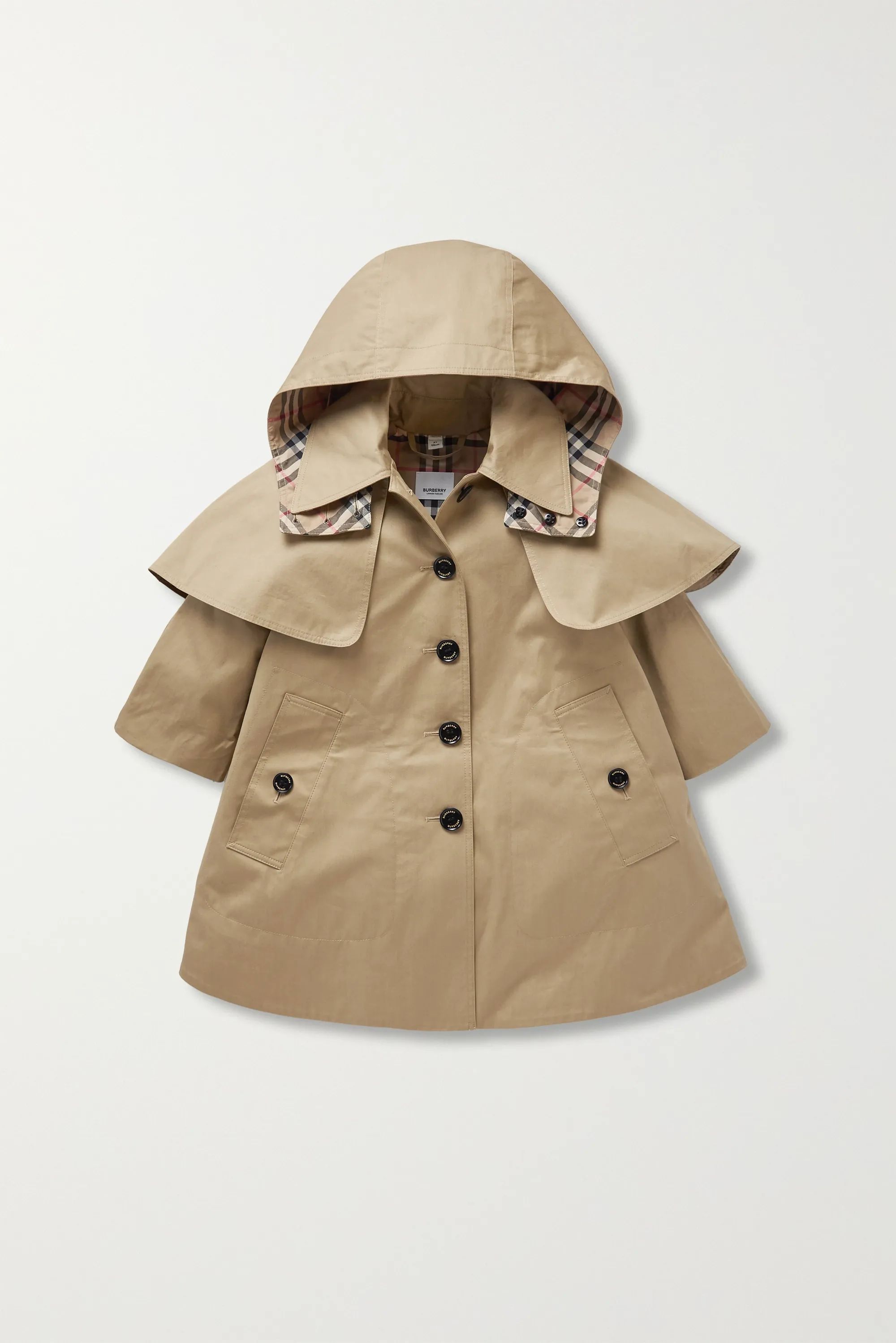 Ages 3 - 12 cotton-gabardine trench coat | NET-A-PORTER (US)