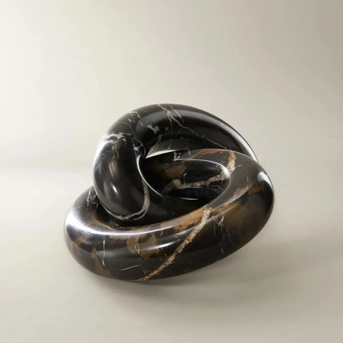 Marble Links Object - Brown | Z Gallerie