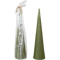 Unscented Tree Shaped Candle, Cedar Green | Amazon (US)