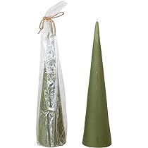 Unscented Tree Shaped Candle, Cedar Green | Amazon (US)