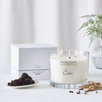 Cassis Large Candle , No Colour, One Size | The White Company (UK)