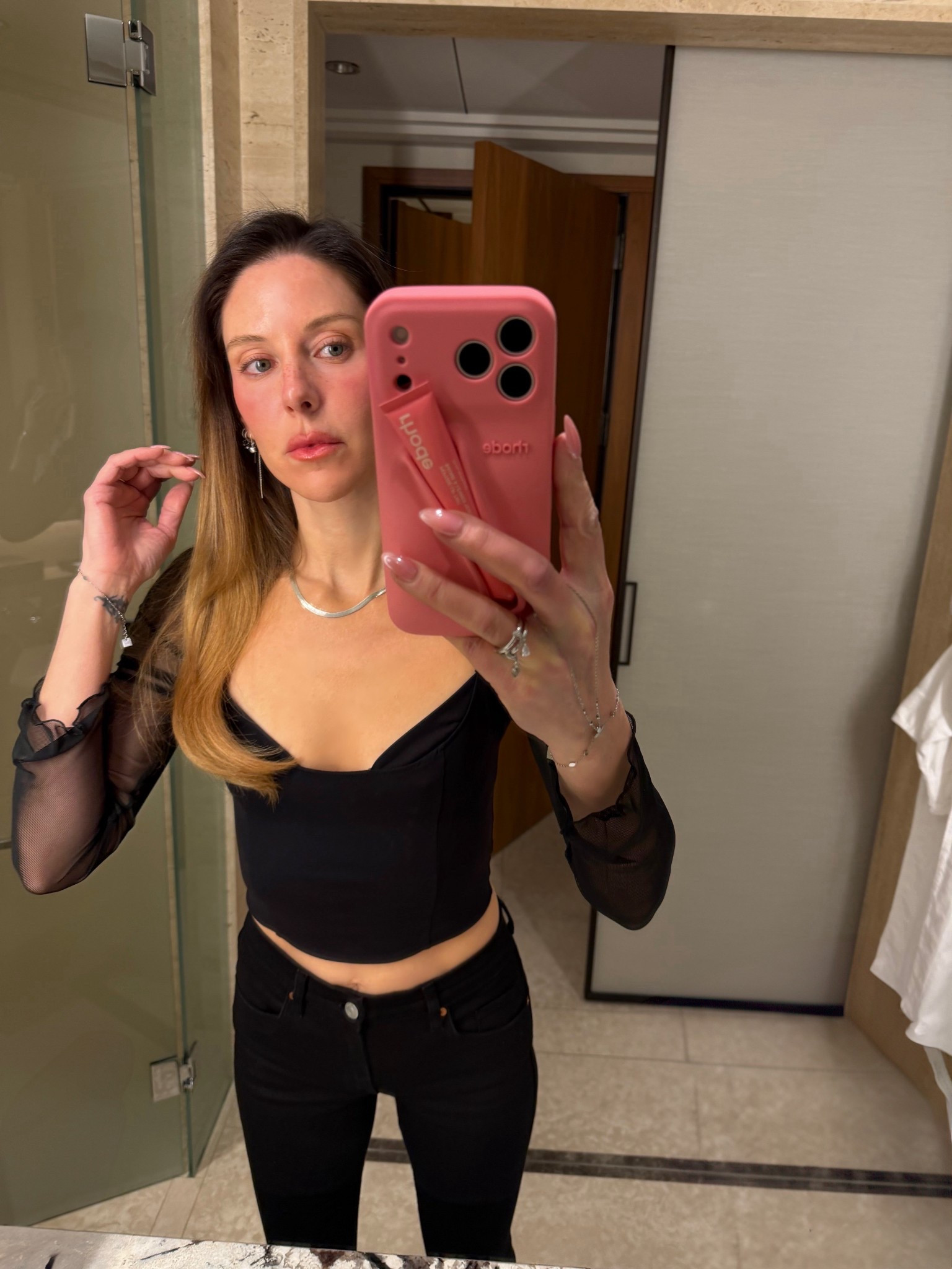 Best black jeans 👖 wearing size 25. TTS and long!

#LTKTall #LTKootd #LTKPetite