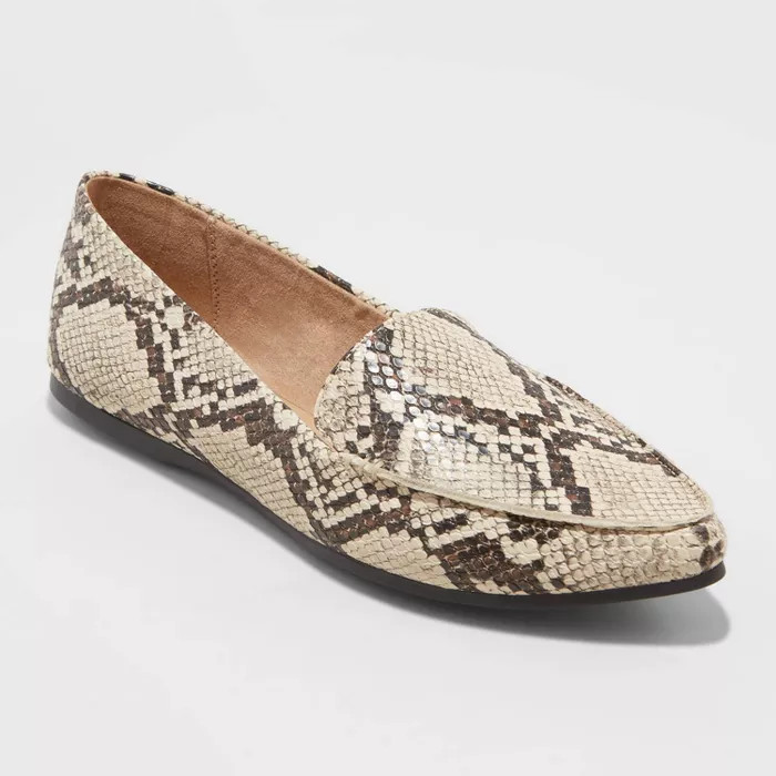 Women's Micah Pointed Toe Closed Loafers - A New Day™ | Target