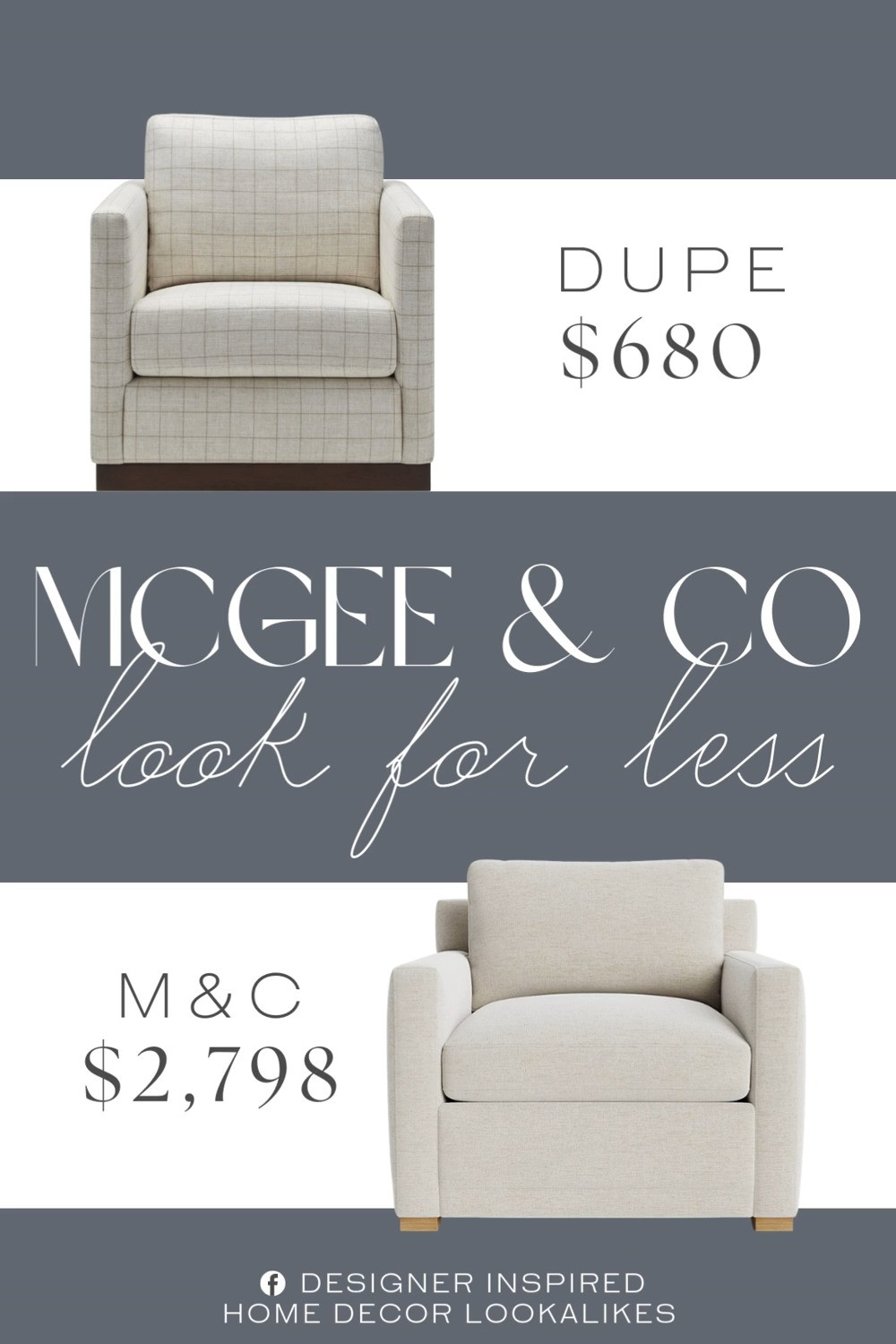 Inspired by McGee & Co Upholstered Lounge Chair. Modern Upholstered Accent Chair. Contemporary Accent Chair. Minimalist Upholstered Chair. Modern Classic Lounge Chair. Swivel Accent Chair. Upholstered Swivel Lounge Chair. 

Home more affordable option find copy cat similar look for less budget friendly affordable cheap cheaper beautiful pretty. Clearance sale coupon code discount code promo code luxury lookalike look a like Inspo inspiration inspired by idea ideas Love like these? I share multiple every day in my FB group.
#mcgeeandcoinspired #loungchair #upholsteredchair #accentchair #swivelchair #livingroomchair #livingroominspo #sidechair #furniturefinds 

 #LTKHome