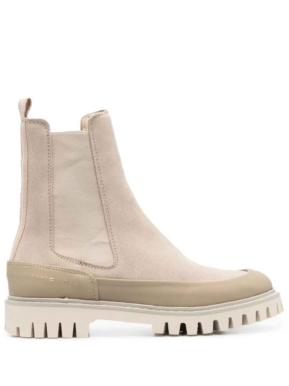 Tommy Hilfiger Modern Varsity Chelsea Boots | Neutrals | FARFETCH UK | Farfetch Global