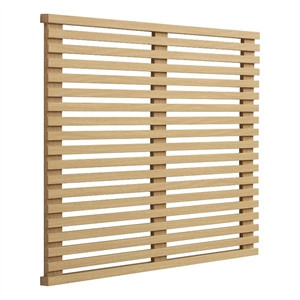 Modway Render Wall Mount Wood Twin Headboard with Mounting Hardware in Oak | Cymax