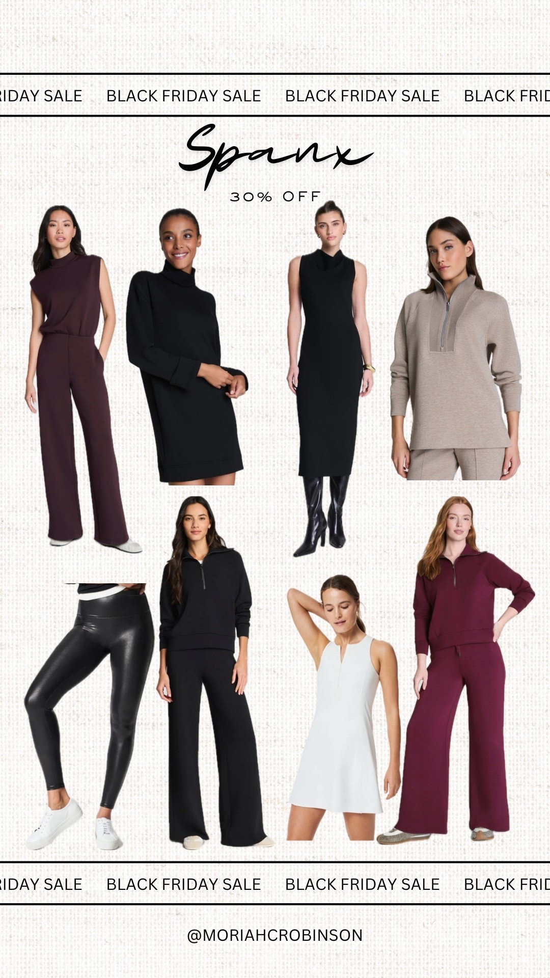 Spanx Black Friday Sale — 30% off!

Sale, affordable fashion, Christmas, travel, lounge set

#LTKHoliday #LTKCyberWeek #LTKSaleAlert