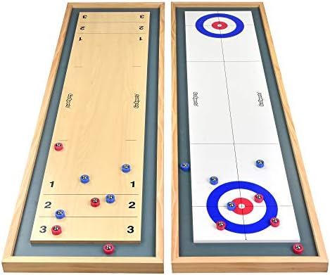 Amazon.com: GoSports Shuffleboard and Curling 2 in 1 Board Game : Everything Else | Amazon (US)