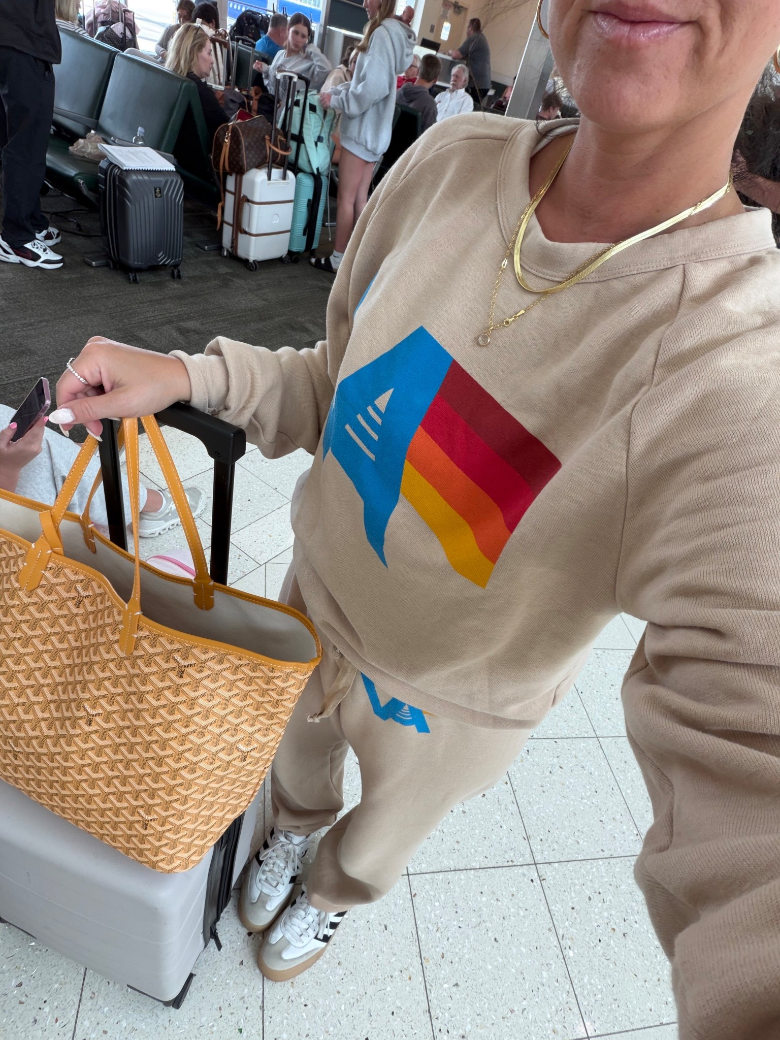 Travel outfit 🧡✈️

#LTKTravel #LTKootd #LTKgrwm