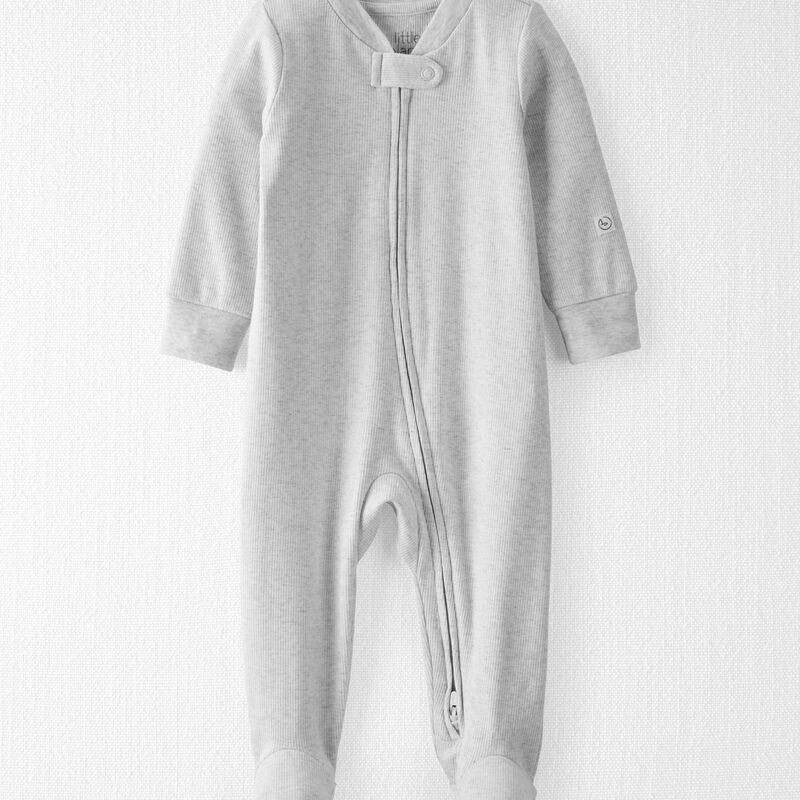 Baby Organic Cotton Rib Sleep & Play | Carter's