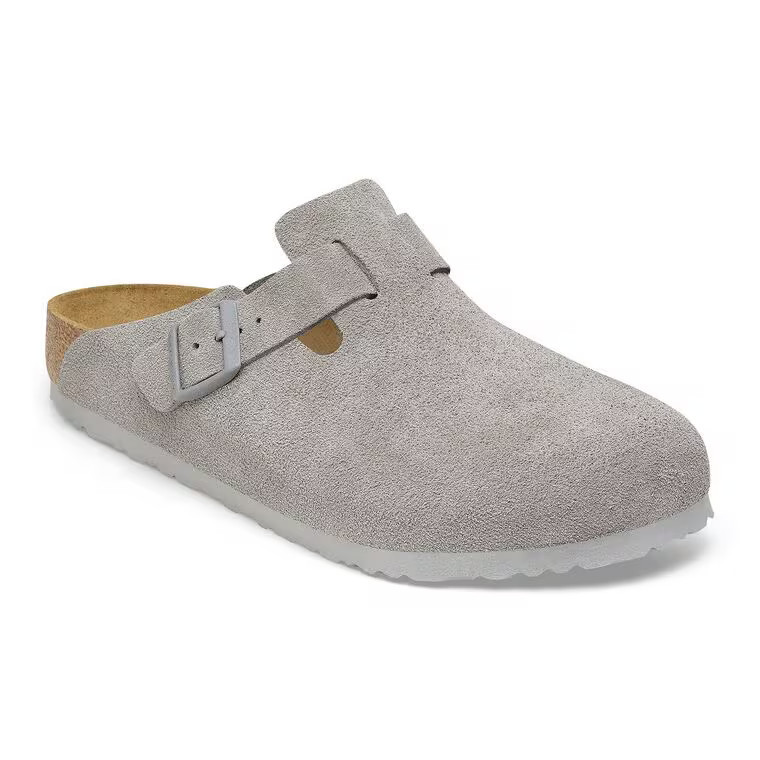 Boston Suede Leather Pure Sage | BIRKENSTOCK | Birkenstock USA
