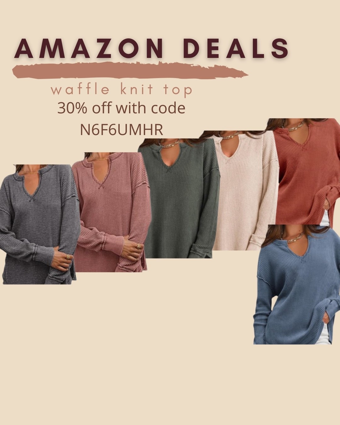 $20 ends 7/12

Amazon fashion
Amazon deals
Waffle knit top
Tunic top

#LTKSaleAlert