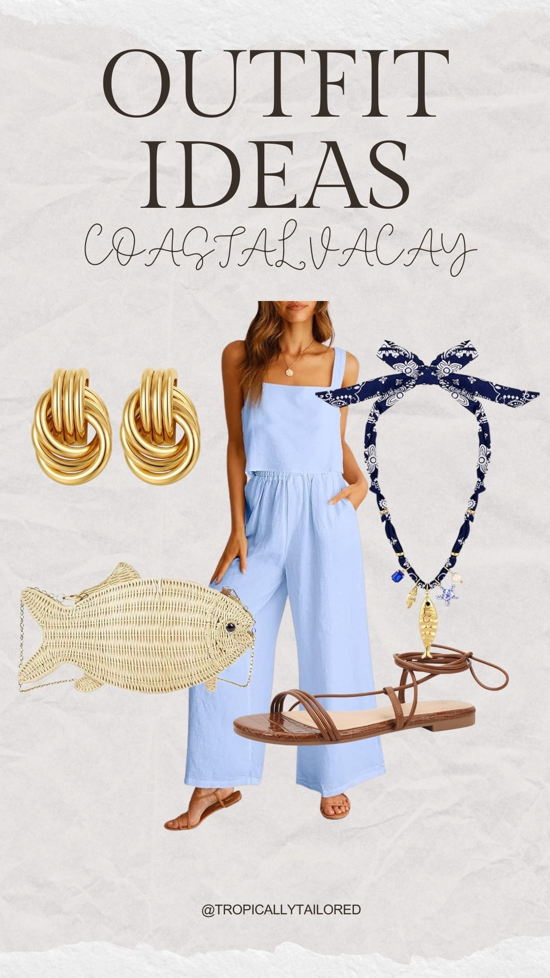 Coastal beach town vacation inspo 🐟 