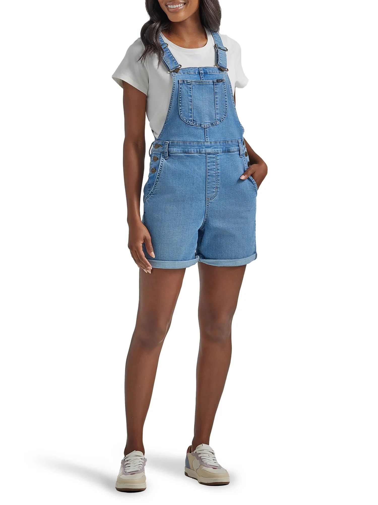 Lee® Women's Relaxed Fit Heritage Shortall | Walmart (US)