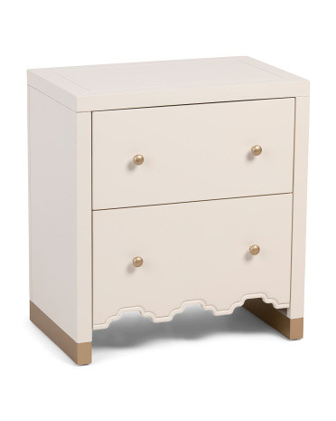 Two Drawer Side Table | TJ Maxx