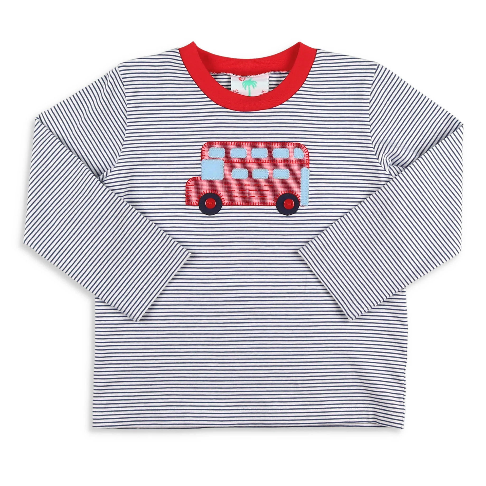 Boys Applique T Shirt - London Calling - Shrimp and Grits Kids | Shrimp and Grits Kids