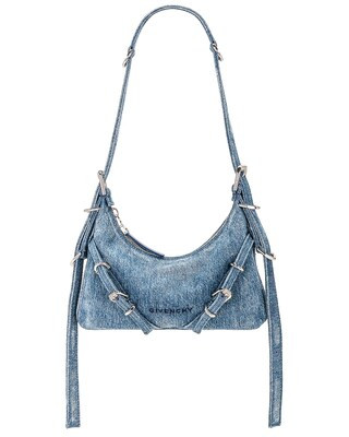 Givenchy Mini Voyou Bag in Medium Blue | FWRD | FWRD 