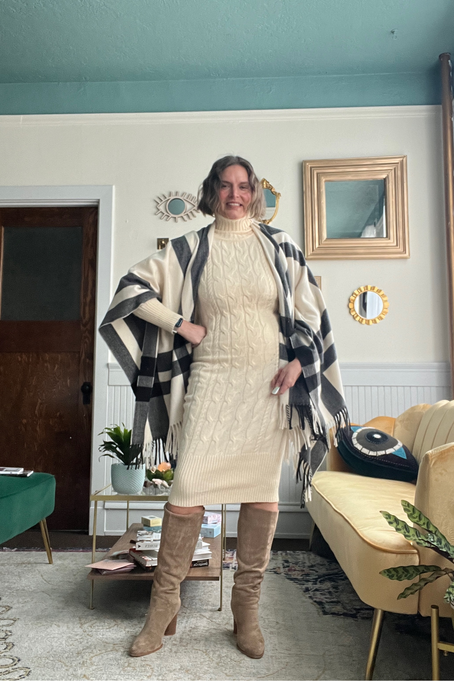 Baby it’s cold outside 

#LTKover40 #LTKSeasonal #LTKmidsize