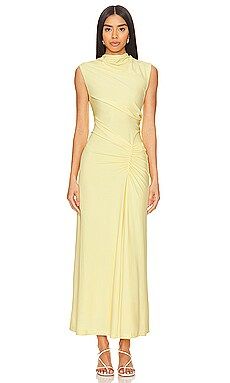 SIMKHAI Acacia Dress in Sulfur from Revolve.com | Revolve Clothing (Global)