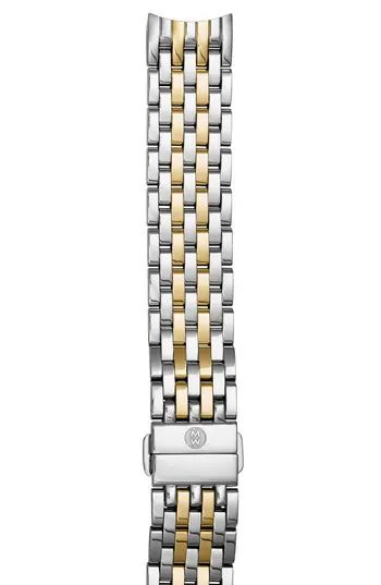 Women's Michele Sidney 18Mm Stainless Steel Bracelet Watch Band | Nordstrom