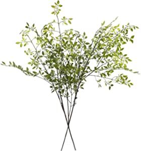 Melorca&Guilla Artificial Plants,2PCS 43" Green Faux Branches for Vase,Artificial Plants for Shop... | Amazon (US)