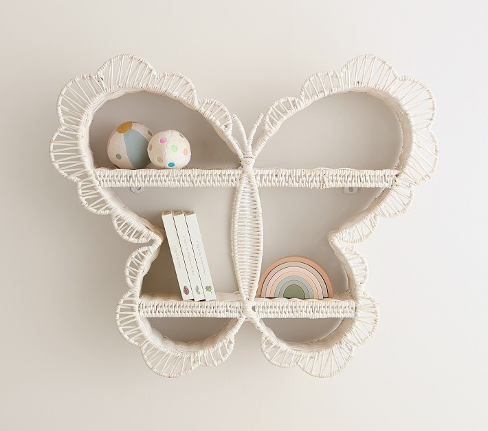 Butterfly Shaped Shelf (23" x 28") | Pottery Barn Kids