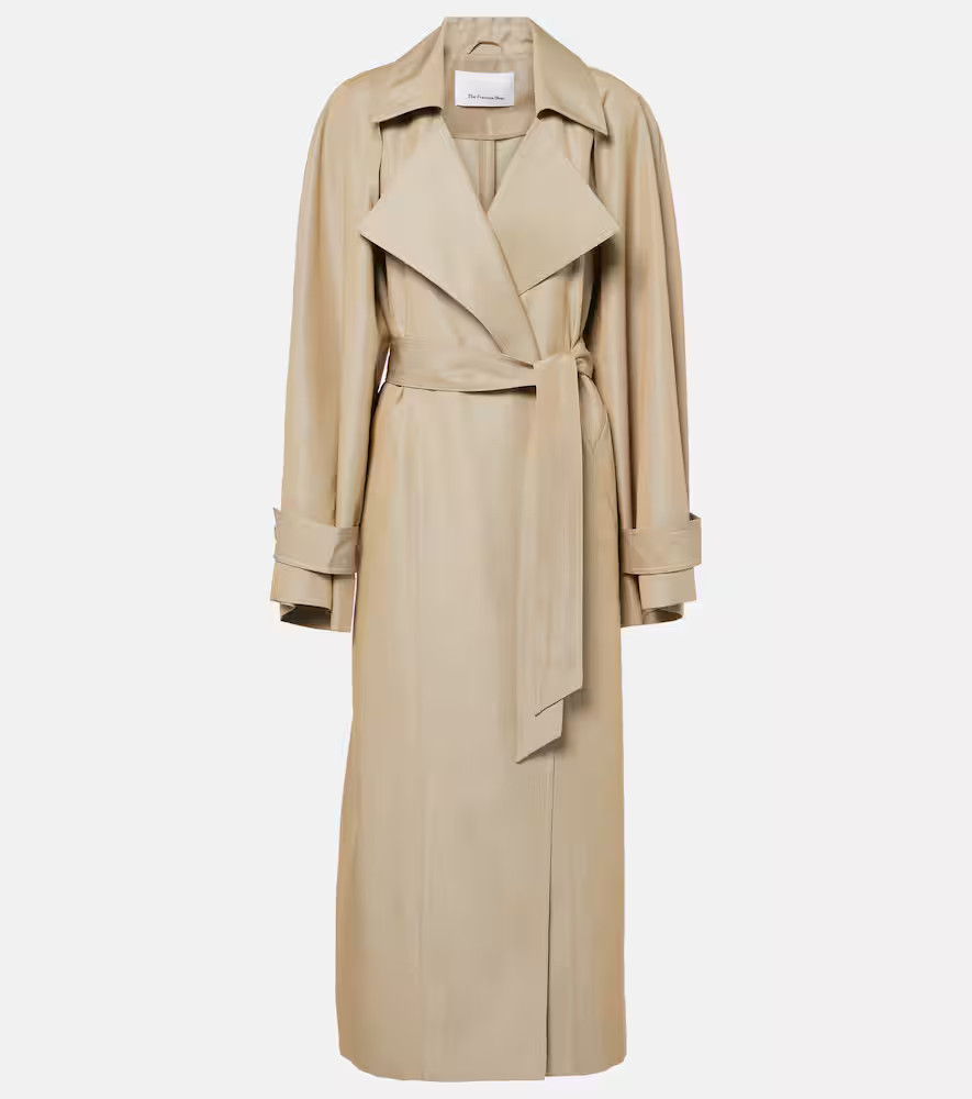 The Frankie Shop Astoria cutout trench coat | Mytheresa (US/CA)