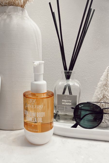 Sol De Janeiro Bum Bum Body Firming Oil 🍑🧡 this product smells absolutely delicious and hydrated the skin so well & is targeted towards shrinking bloating! 

#LTKU #LTKFind #LTKSeasonal