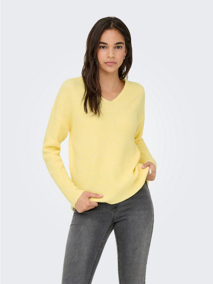 Strickpullover ONLCAMILLA V-NECK L/S PULLOVER KNT NOOS | OTTO (DE)
