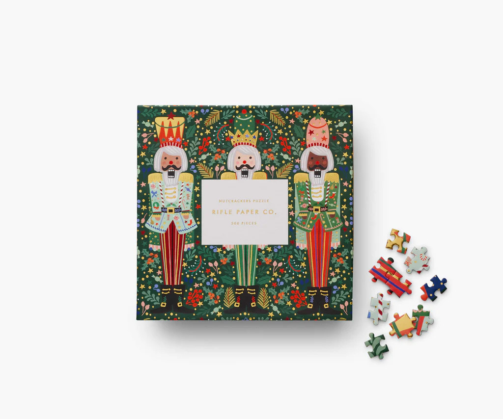 Holiday Jigsaw Puzzle - Nutcracker Brigade | Rifle Paper Co.
