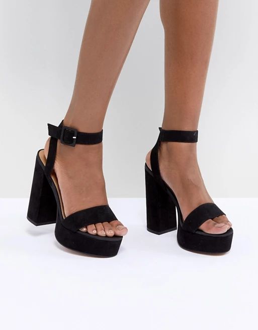 ASOS DESIGN Hostess Platform Heeled Sandals | ASOS US